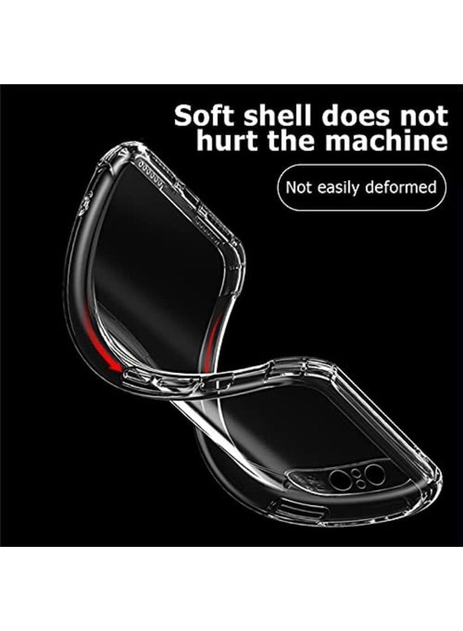 Clear Soft TPU Bumper Silicone Bumper Reinforced Corner Full Camera Protection Cover For Vivo V60 Lite - Image 2